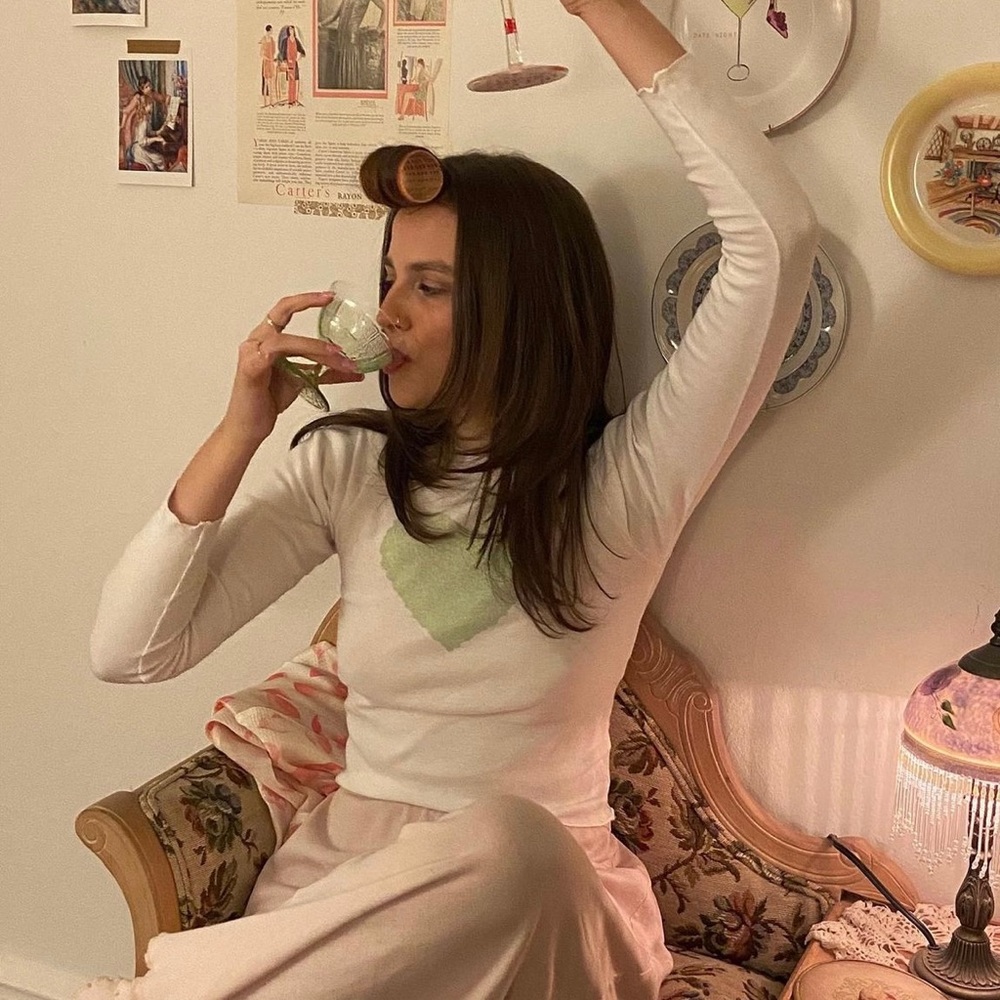 OG HEART LONGSLEEVE BABY TEE by Pretties Venice 🍸